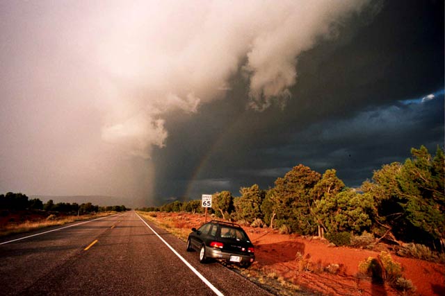 Cedar Mesa storm clearing