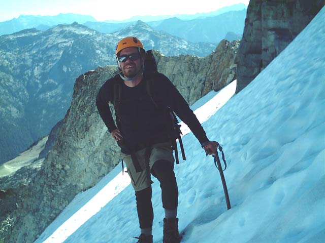 After the crux - Mt. Daniel