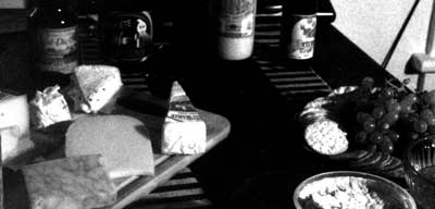 Cheese and beer for finish