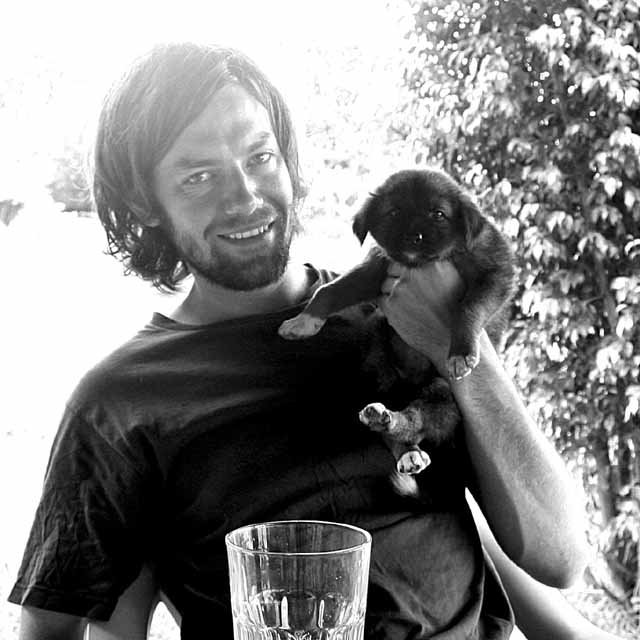 Me and a dog
