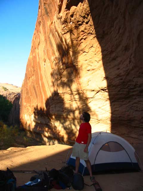 Harris Wash camp