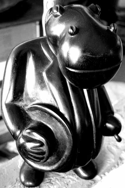 Mr. Hippo!: I wish, I wish, I had had room for this (It was about 10 inches tall).