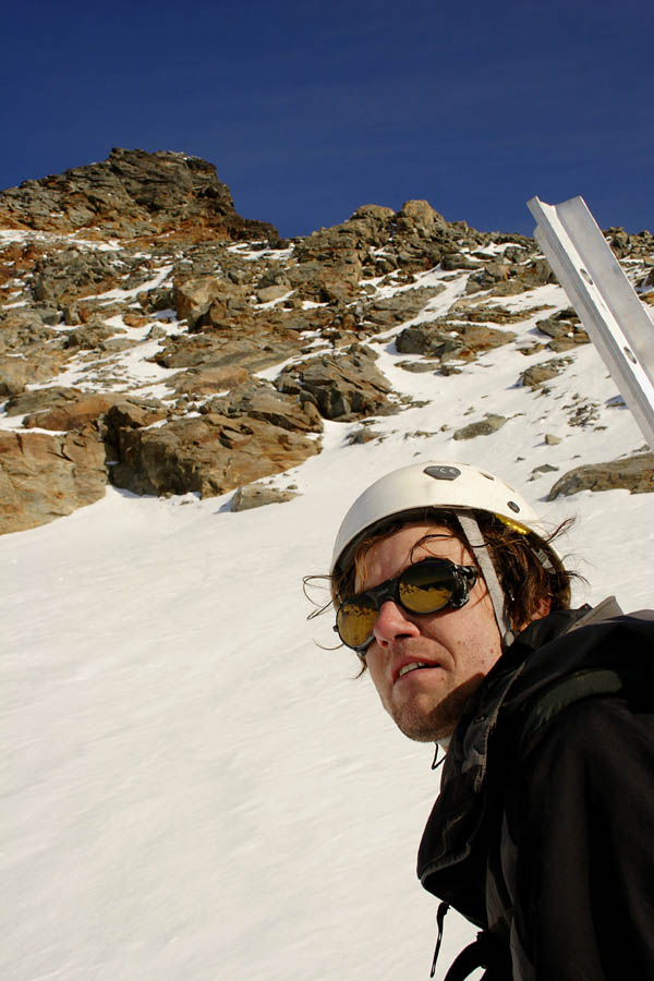 Towards the summit