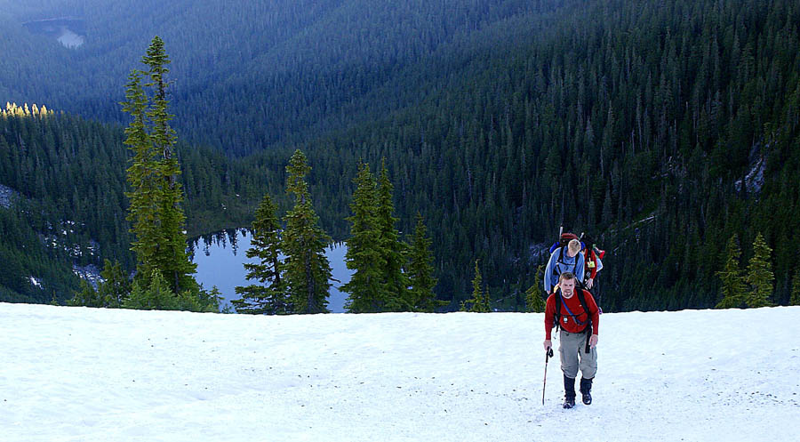 Towards the saddle