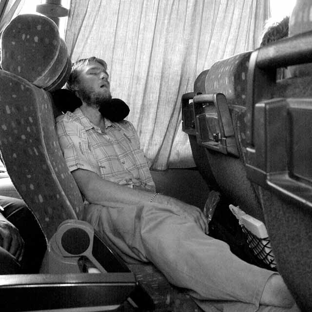 On the bus to Lomé